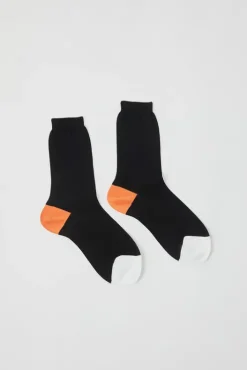 Discount Tricolor Cotton Socks in Black Collections|Socks & Tights
