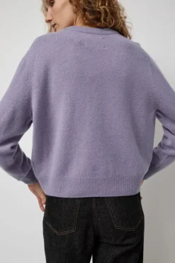 Discount Tropical Dreams Crewneck in Violet Mix Holiday Gift Guide|Sweaters