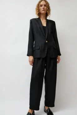 Fashion Twill Miami Blazer in Black Jackets & Outerwear|Clothing