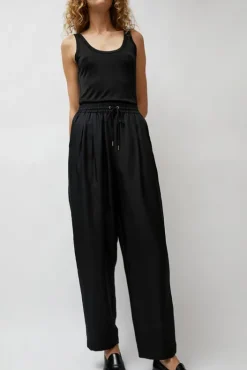 Clearance Twill Slouch Pants in Black Collections|Shorts & Pants