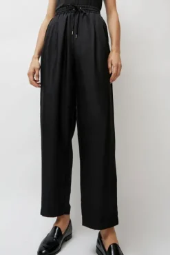 Clearance Twill Slouch Pants in Black Collections|Shorts & Pants