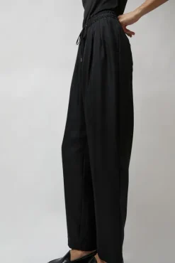 Clearance Twill Slouch Pants in Black Collections|Shorts & Pants