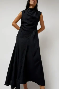 Discount Twisted Dress in Black Collections|Dresses
