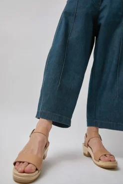Online Two Strap Clog on Mid Heel in Desert Collections|Clog Sandals And Shoes