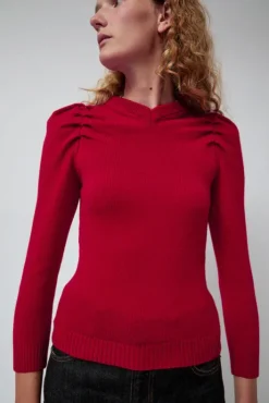 Fashion Victoria in Red Sweaters|Clothing