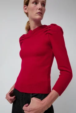 Fashion Victoria in Red Sweaters|Clothing