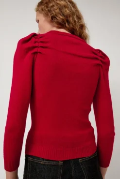 Fashion Victoria in Red Sweaters|Clothing