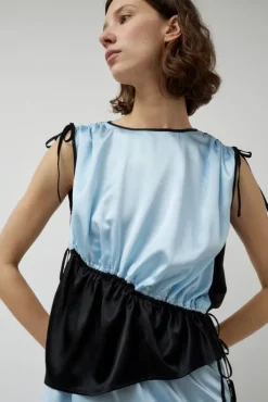 Sale Viola Top in Crystal Blue Tops|Clothing