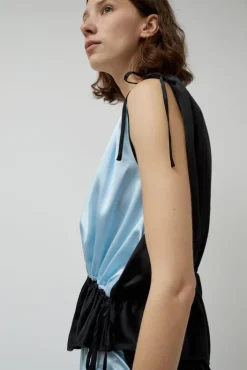 Sale Viola Top in Crystal Blue Tops|Clothing