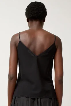 Clearance V-Neck Camisole in Black Tops|Clothing