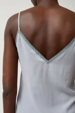 New V-Neck Camisole in Cloud Blue Tops|Clothing