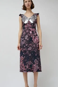 Discount V Neck Sequin Dress in Purple Landscape Holiday Gift Guide|Dresses