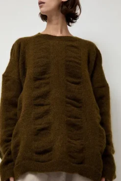 New Waterfall Sweater in Dark Olive Holiday Gift Guide|Sweaters