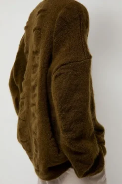 New Waterfall Sweater in Dark Olive Holiday Gift Guide|Sweaters