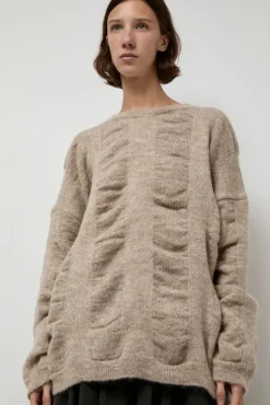 Discount Waterfall Sweater in Natural Holiday Gift Guide|Sweaters