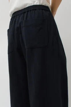 New Wes Pleat Pant in Black Warp and Indigo Weft Collections|Shorts & Pants