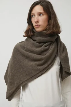 Outlet Whit Scarf in Teak Brown Holiday Gift Guide|Scarves & Gloves