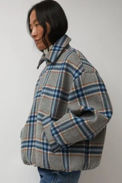 Outlet Wicke Bomber in Blue and Rust Holiday Gift Guide|Collections