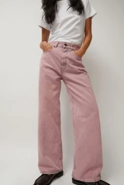 Outlet Winona Jean in Mauve Collections|Denim