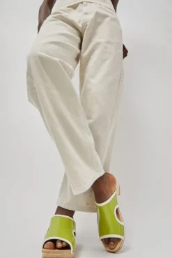 New Alexis Clog on Mid Heel in Apple Patent Sale Clogs|Collections