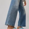 Discount Bridget Clog on Mid Wedge in Light Blue Sale Clogs|Collections