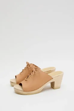 Outlet Simone Clog on High Heel in Desert Sale Clogs|Collections